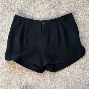 Rag & Bone Black Dress Shorts